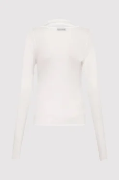 Semi Sheer Loop Top -|St. Agni Fashion