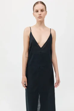 Semi Sheer Patchwork Dress -|St. Agni Clearance