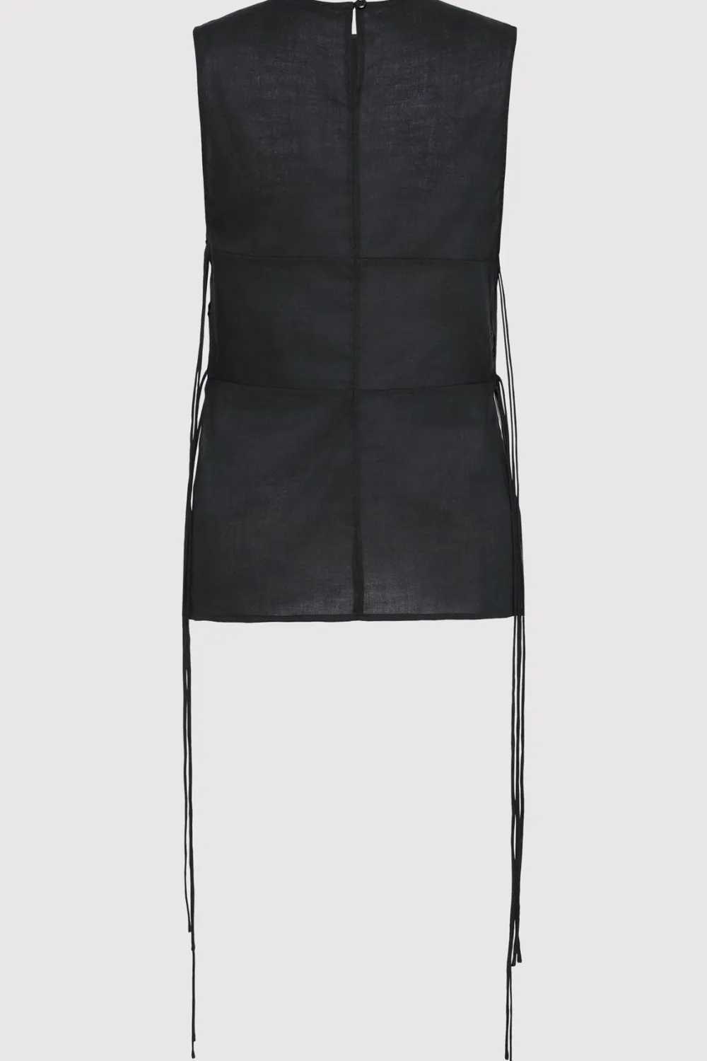 Semi Sheer Patchwork Top -|St. Agni Sale