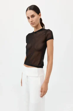Sheer Baby Tee -|St. Agni New