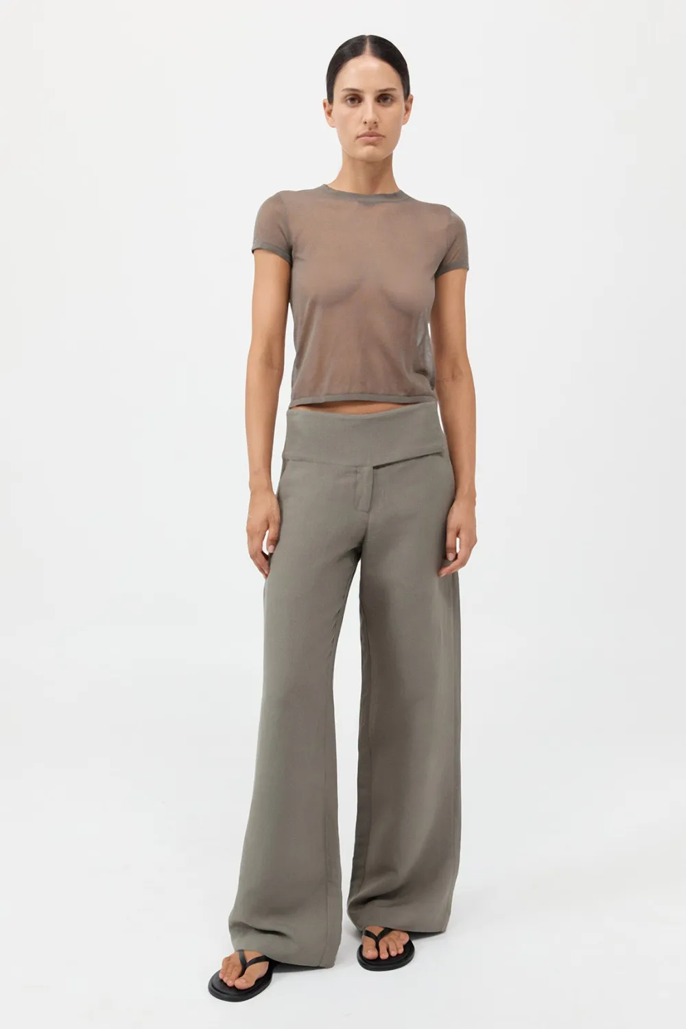Sheer Baby Tee -|St. Agni New