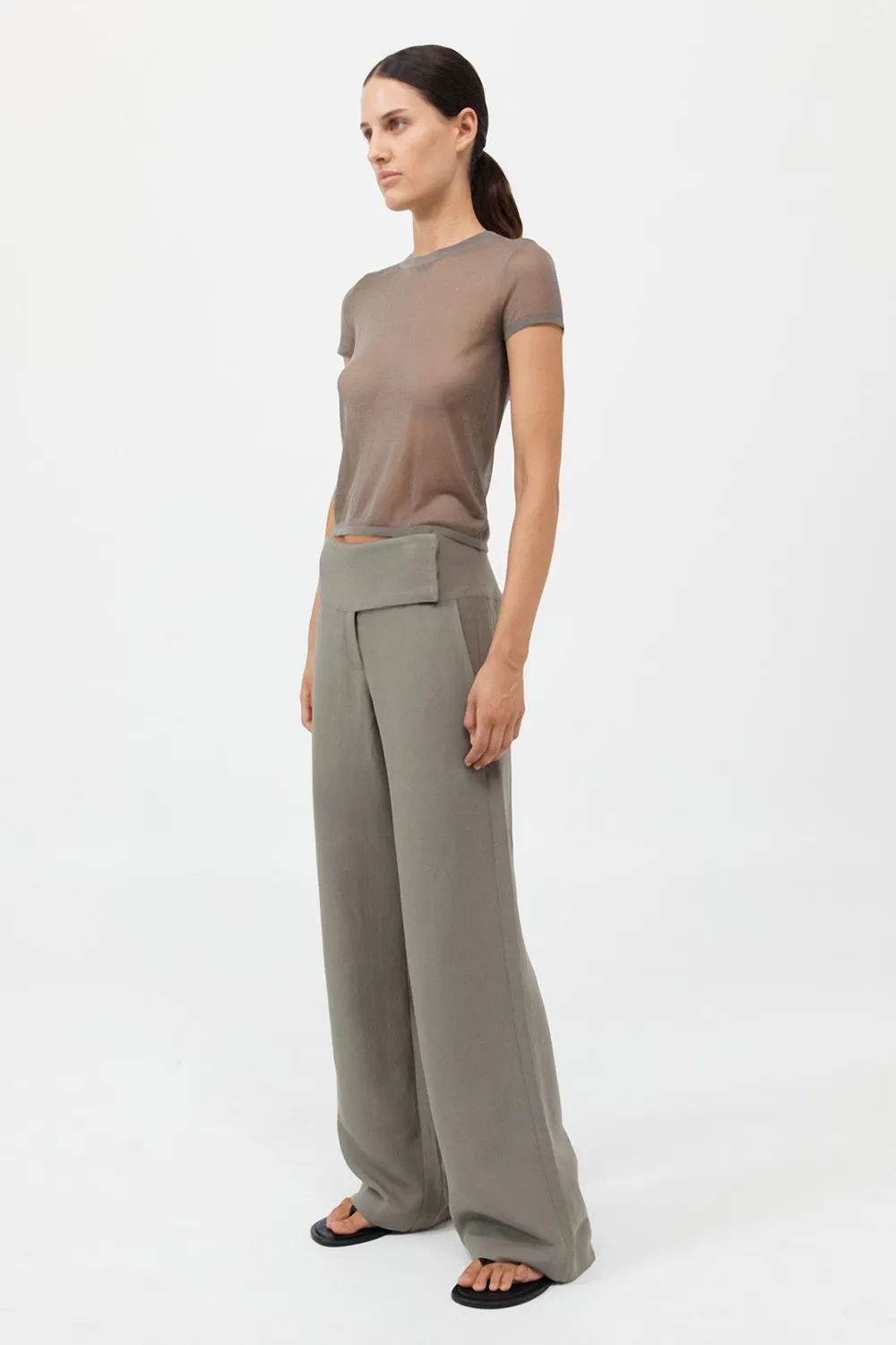 Sheer Baby Tee -|St. Agni New
