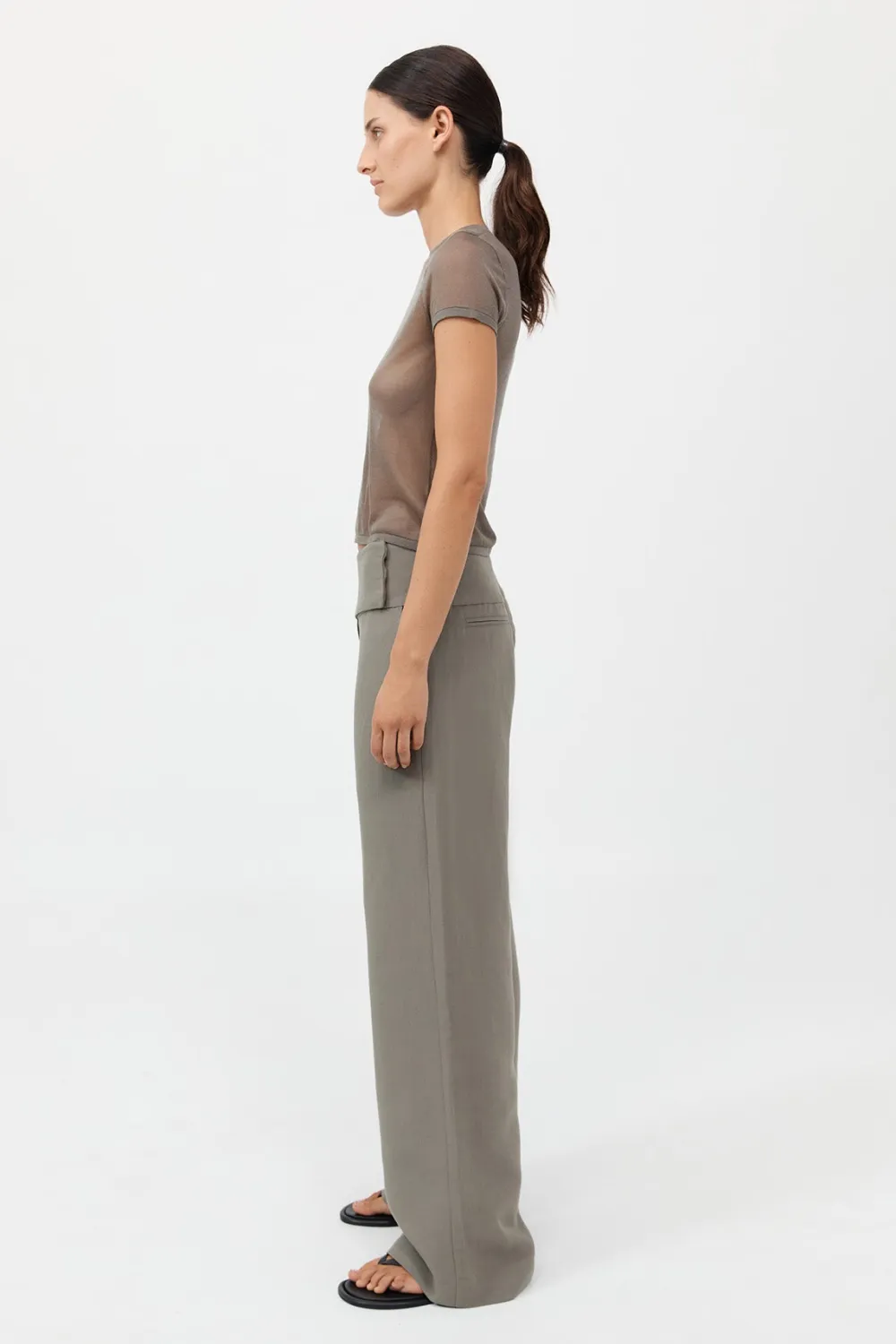 Sheer Baby Tee -|St. Agni New