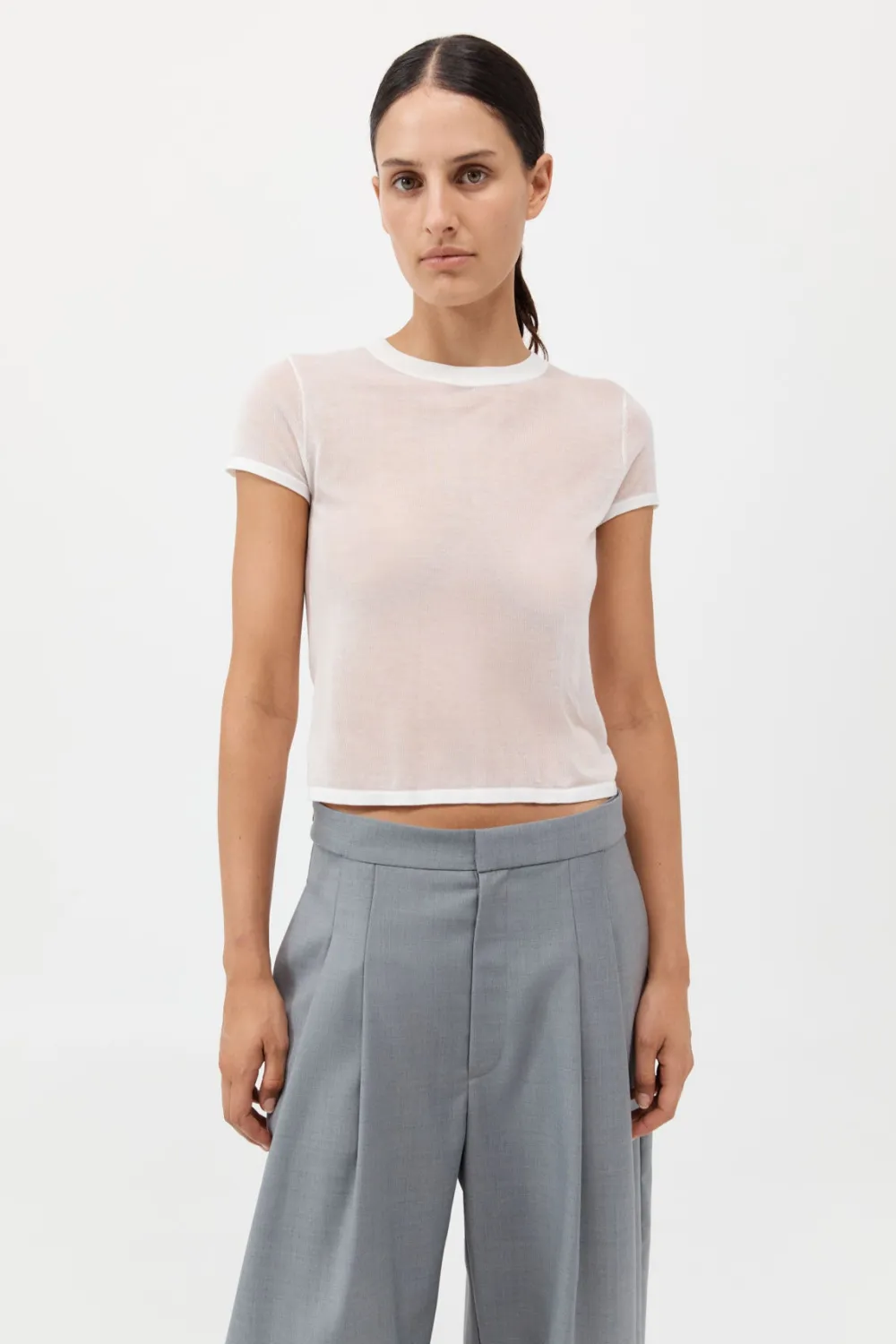 Sheer Baby Tee -|St. Agni Shop