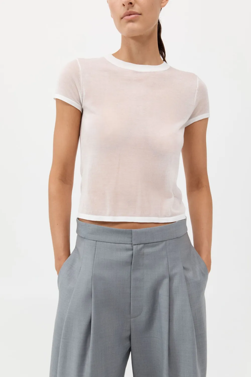 Sheer Baby Tee -|St. Agni Shop