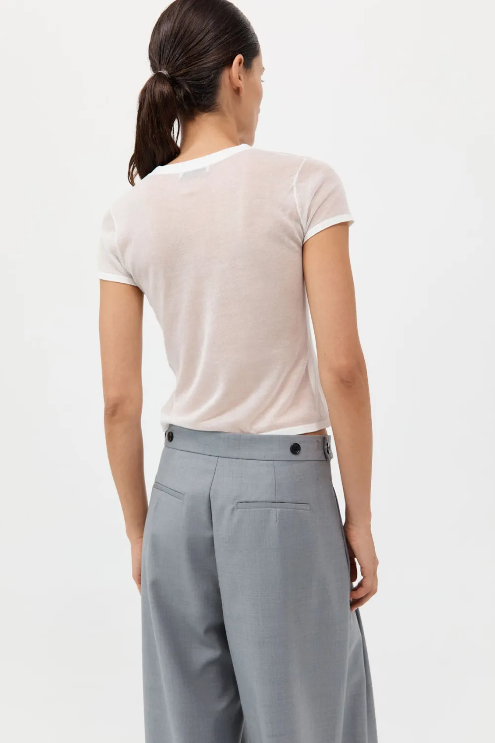 Sheer Baby Tee -|St. Agni Shop