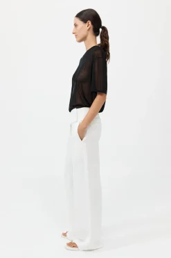 Sheer Oversized Tee -|St. Agni New