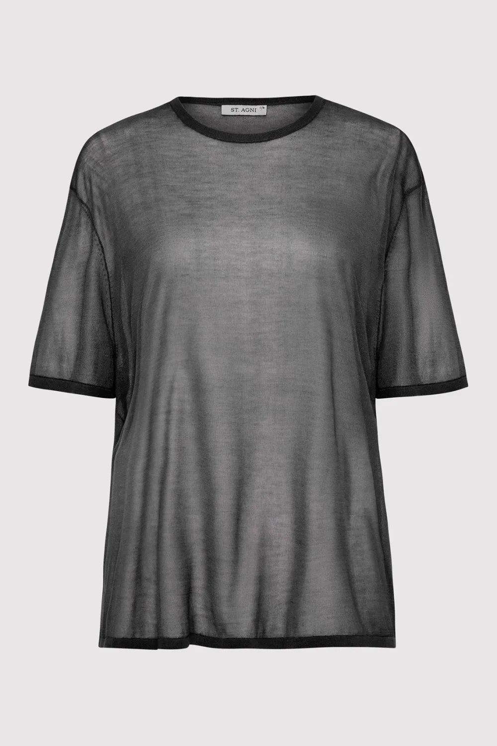 Sheer Oversized Tee -|St. Agni New