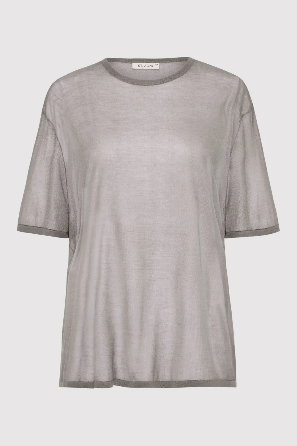 Sheer Oversized Tee -|St. Agni Discount