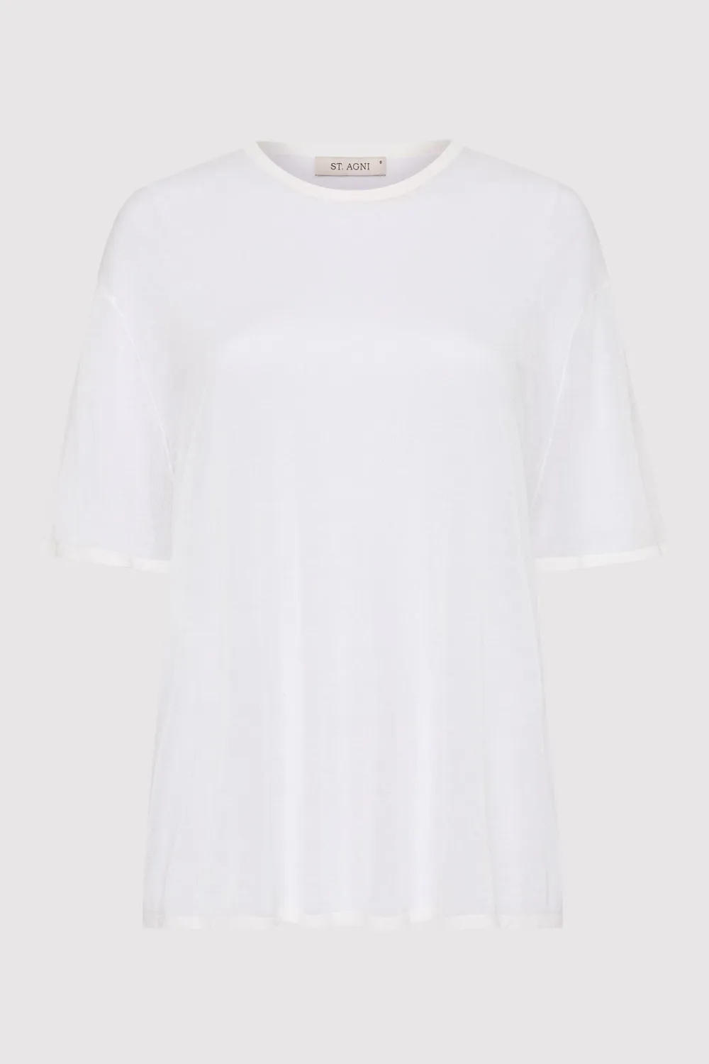 Sheer Oversized Tee -|St. Agni Sale