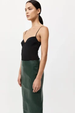 Silk Cami - Black|St. Agni Cheap
