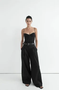 Silk Cami - Black|St. Agni Cheap