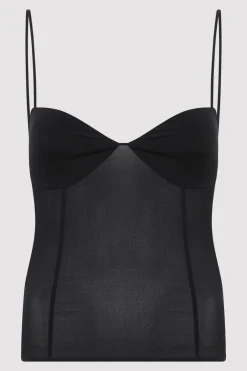 Silk Cami - Black|St. Agni Cheap
