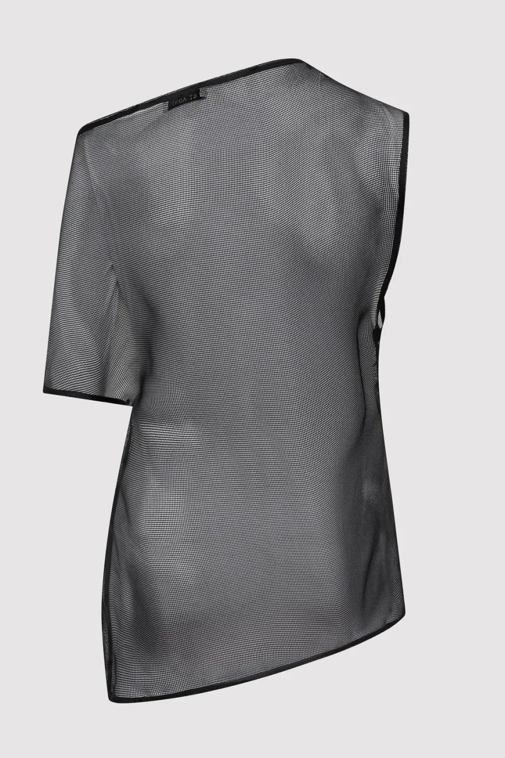 Silk Mesh Top - Black|St. Agni Cheap