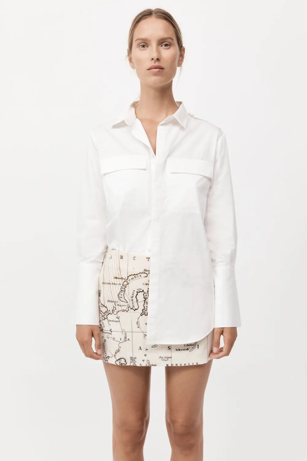 Silk Mini Skirt -|St. Agni Best