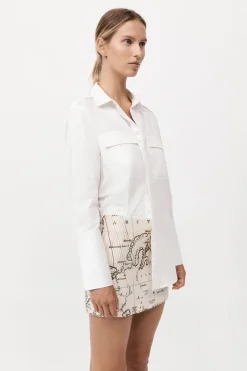 Silk Mini Skirt -|St. Agni Best