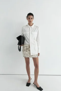 Silk Mini Skirt -|St. Agni Best