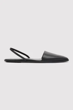 Sling Back Flat - Black|St. Agni Clearance
