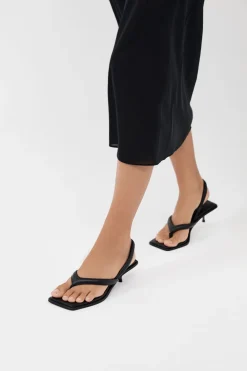 Sling Back Thong Heel -|St. Agni Flash Sale