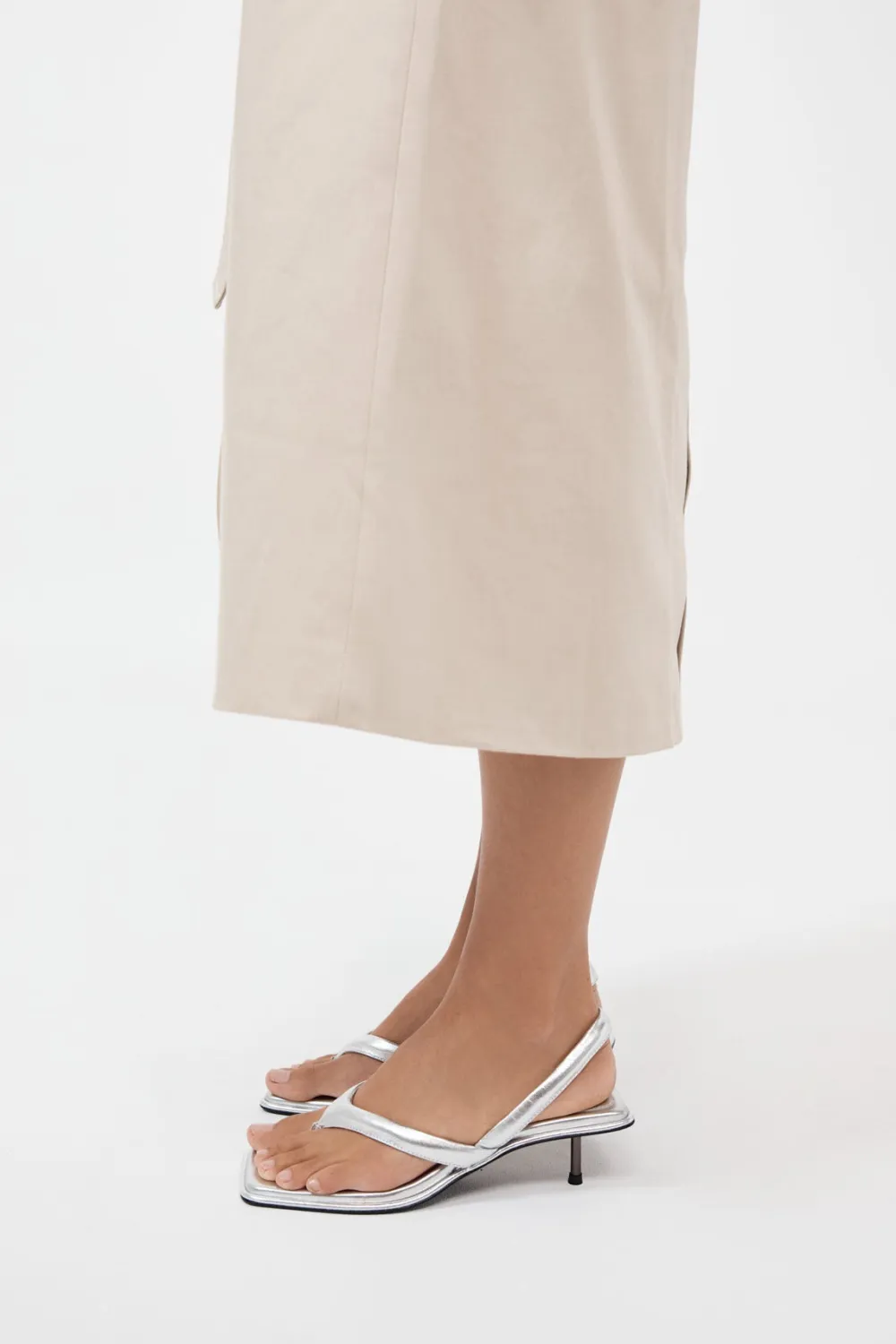 Sling Back Thong Heel -|St. Agni Best Sale