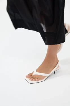 Sling Back Thong Heel -|St. Agni Best Sale