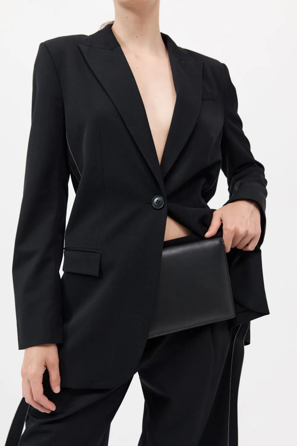 Soft Pocket Belt - Black|St. Agni Cheap