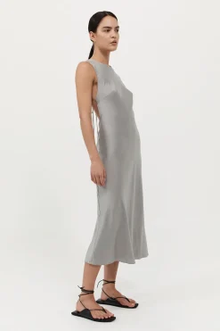 Soft Silk Rouleau Tie Dress -|St. Agni Online
