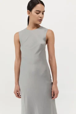 Soft Silk Rouleau Tie Dress -|St. Agni Online