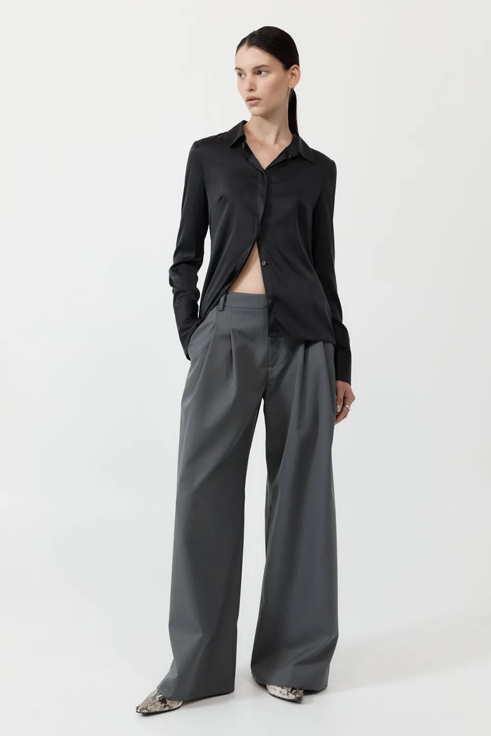 Soft Silk Shirt -|St. Agni Fashion