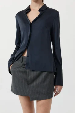 Soft Silk Shirt -|St. Agni Discount
