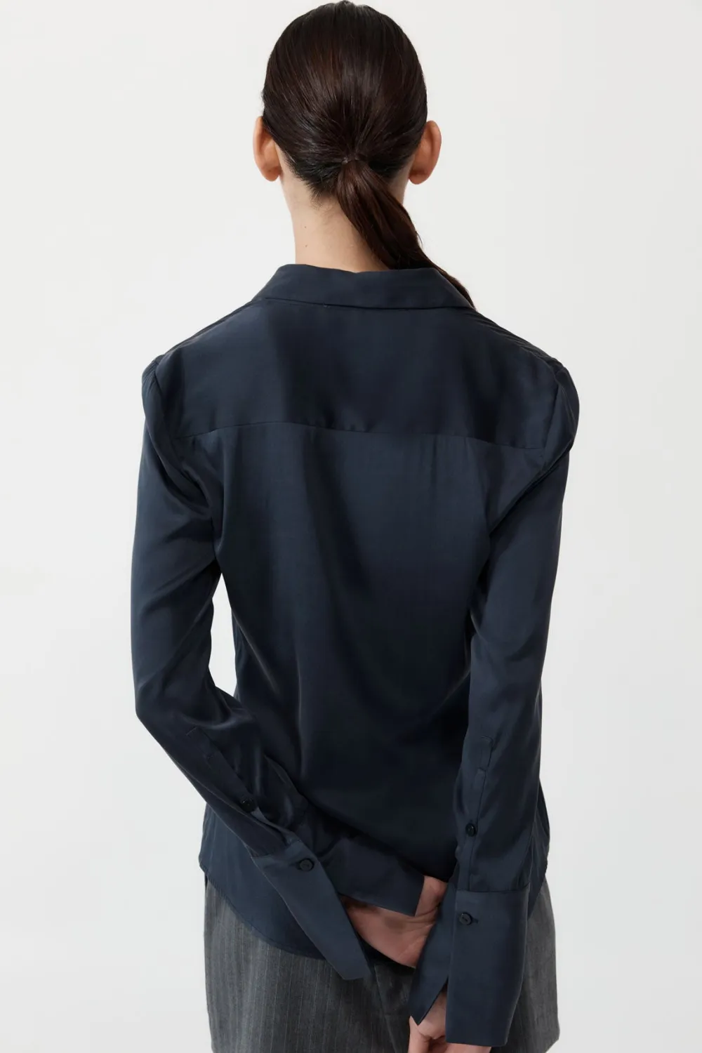 Soft Silk Shirt -|St. Agni Discount