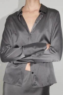 Soft Silk Shirt -|St. Agni New