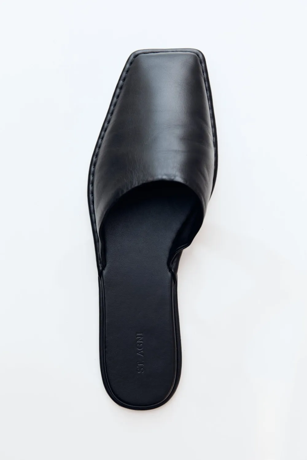 Soft Square Toe Flat -|St. Agni Cheap