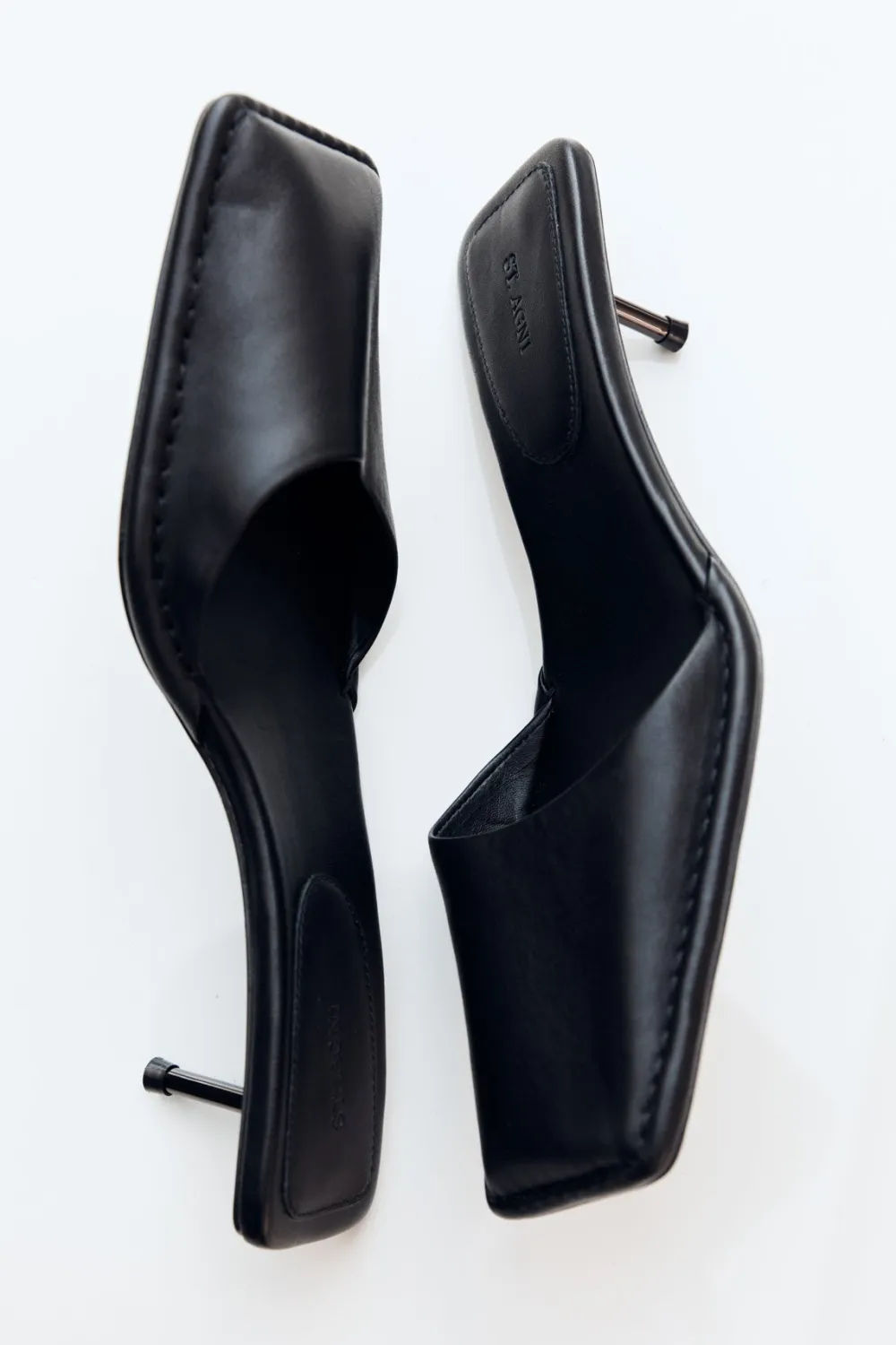 Soft Square Toe Heel -|St. Agni Cheap