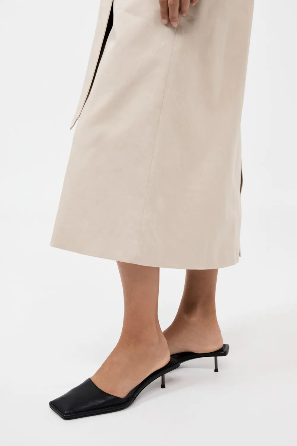 Soft Square Toe Heel -|St. Agni Cheap