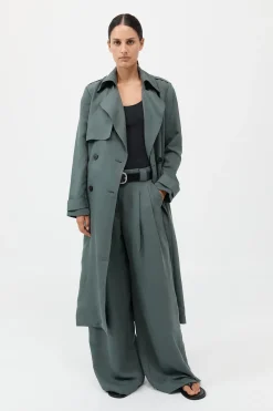 Soft Tailored Trench -|St. Agni Clearance