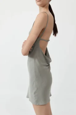 Sophia Drape Mini Dress -|St. Agni Sale