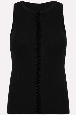 Stitch Detail Tank -|St. Agni Fashion