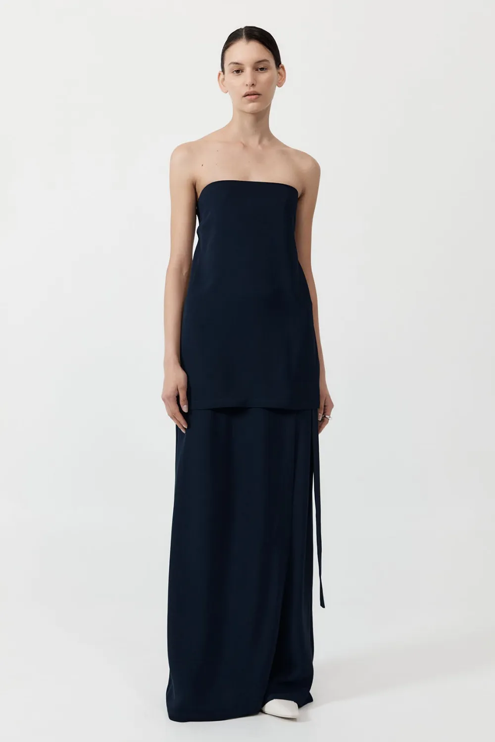 Strapless Buckle Back Top -|St. Agni Flash Sale