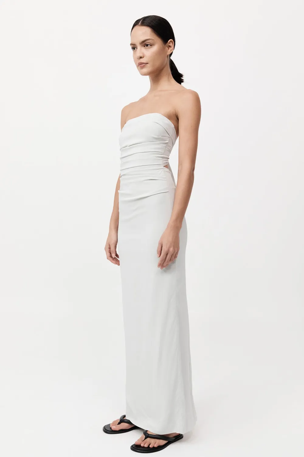 Strapless Tie Back Dress -|St. Agni Discount