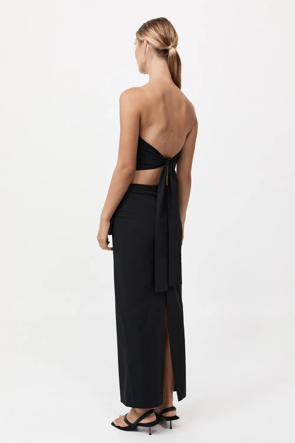 Strapless Tie Back Top -|St. Agni Sale