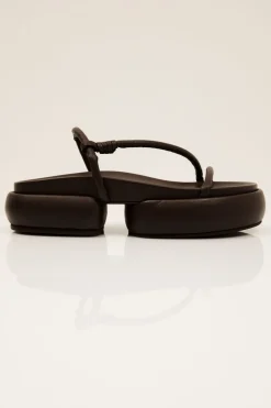 Strappy Pillow Slides -|St. Agni Flash Sale