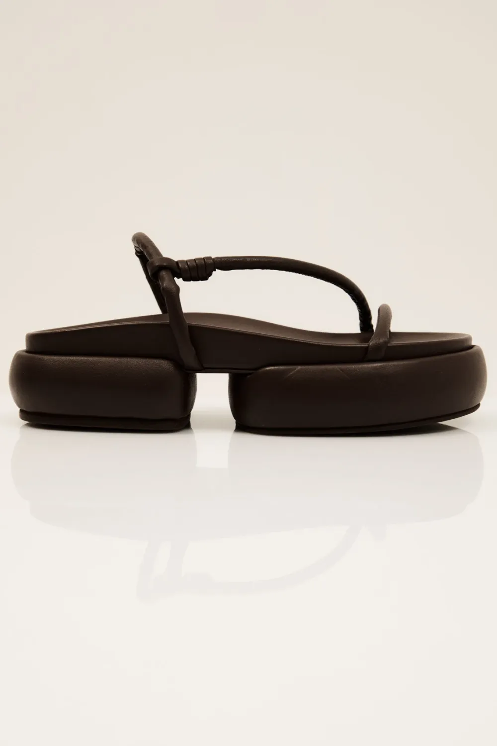 Strappy Pillow Slides -|St. Agni Flash Sale