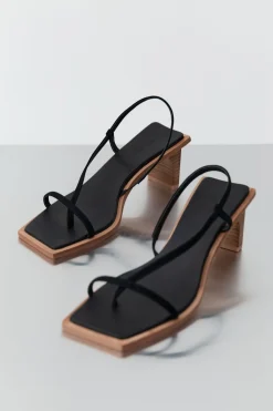 Suede Strap Heel -|St. Agni Best Sale
