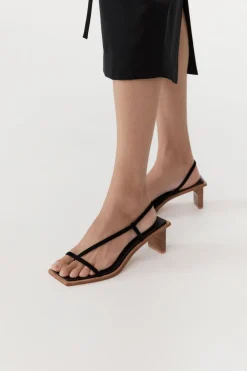 Suede Strap Heel -|St. Agni Best Sale