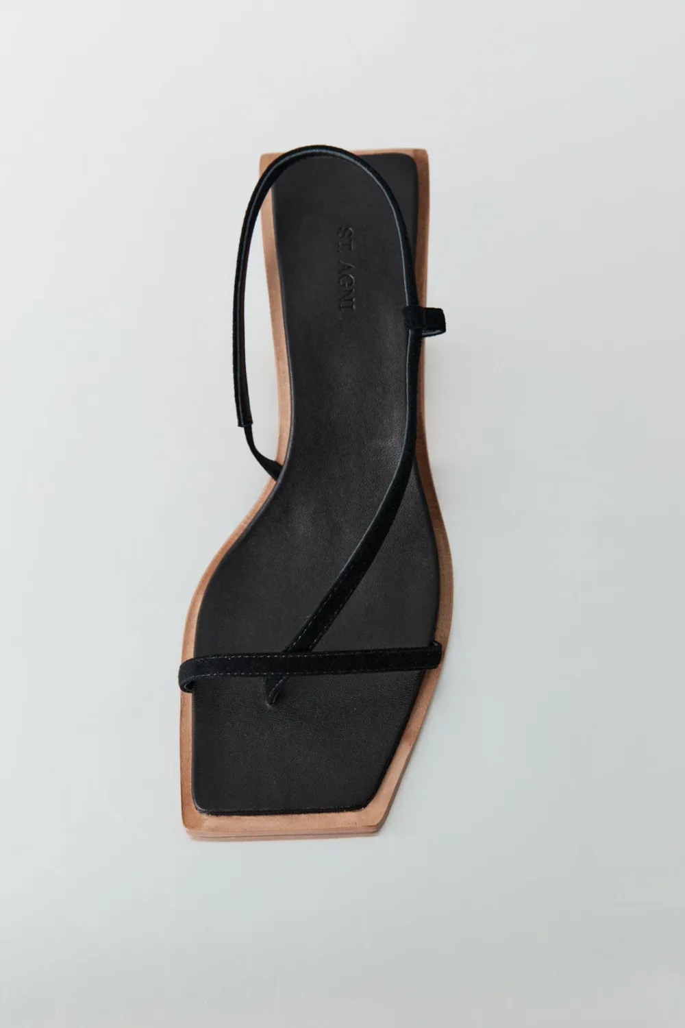 Suede Strap Heel -|St. Agni Best Sale