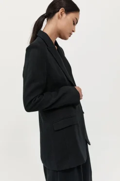 Tailored Linen Blazer -|St. Agni Hot