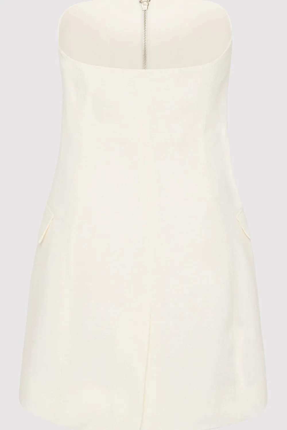 Tailored Strapless Top - Ivory|St. Agni Best Sale