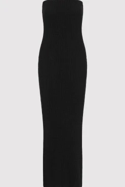 Textured Knit Column Dress -|St. Agni Shop