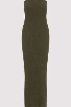 Textured Knit Column Dress -|St. Agni Discount